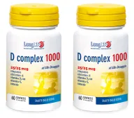 LONGLIFE D COMPLEX 1000 60 COMPRESSE Pack da 2