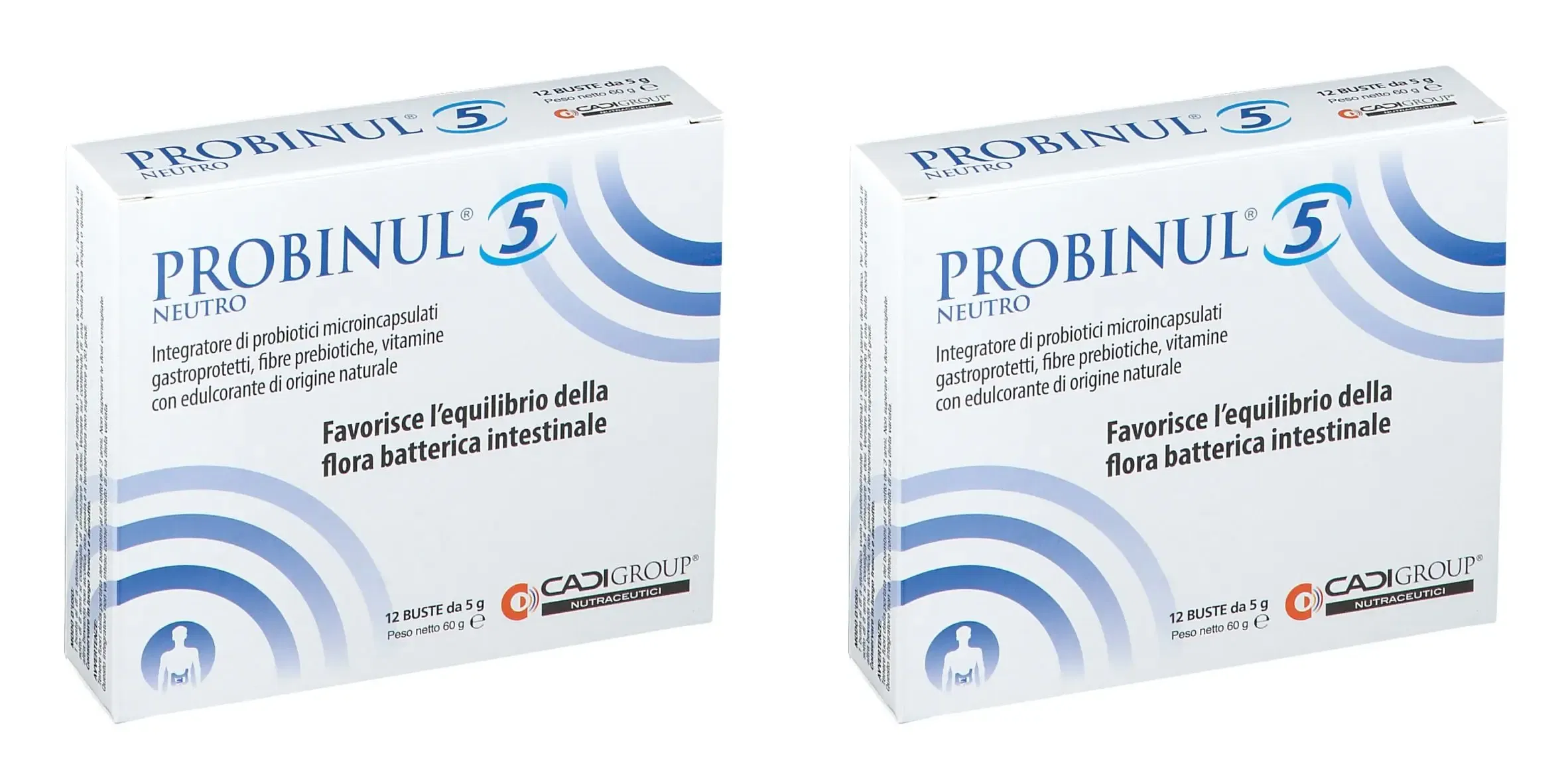PROBINUL 5 NEUTRO 12 BUSTINE Pack da 2