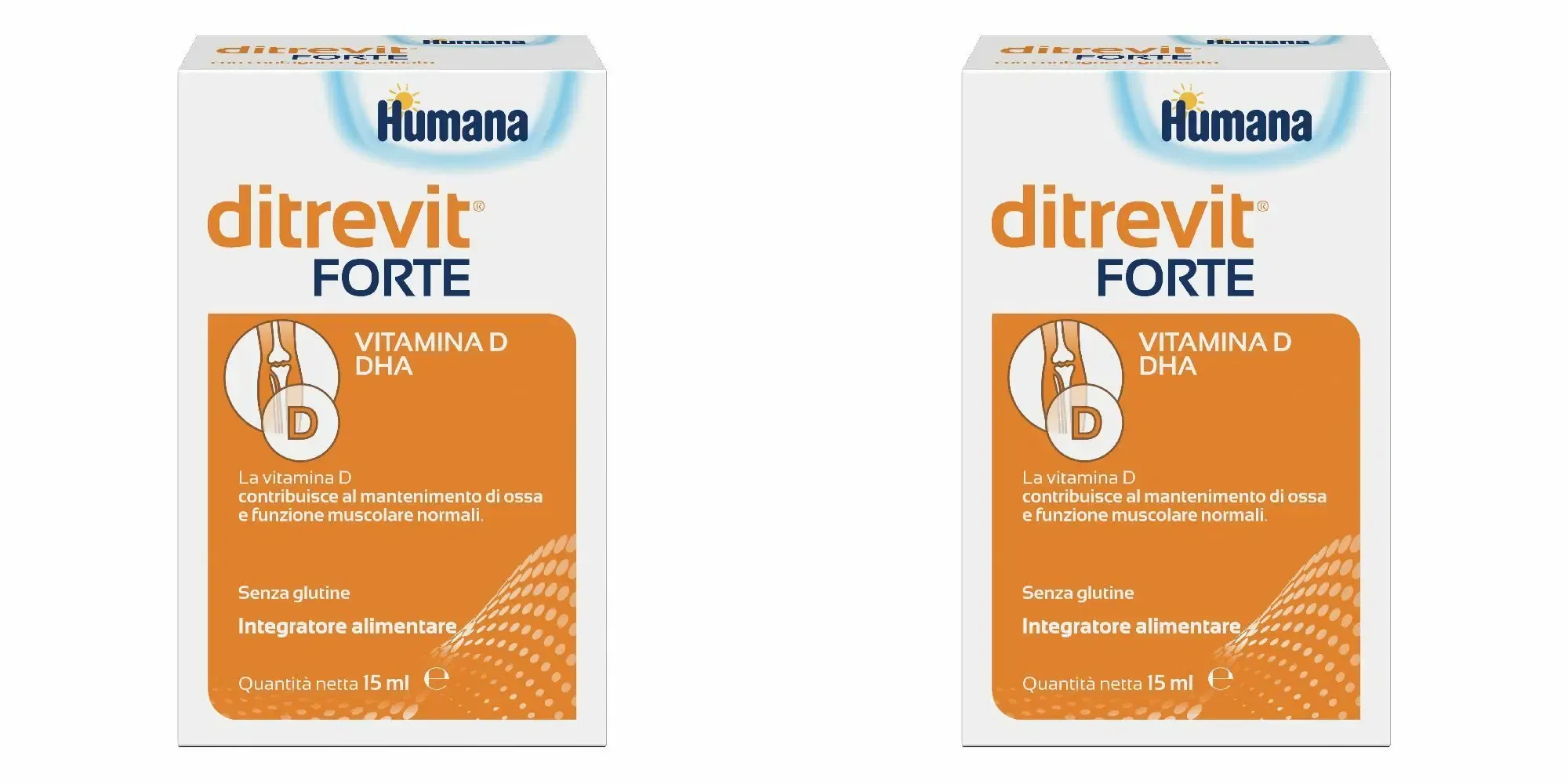 DITREVIT FORTE 15 ML NUOVA FORMULAZIONE Pack da 2