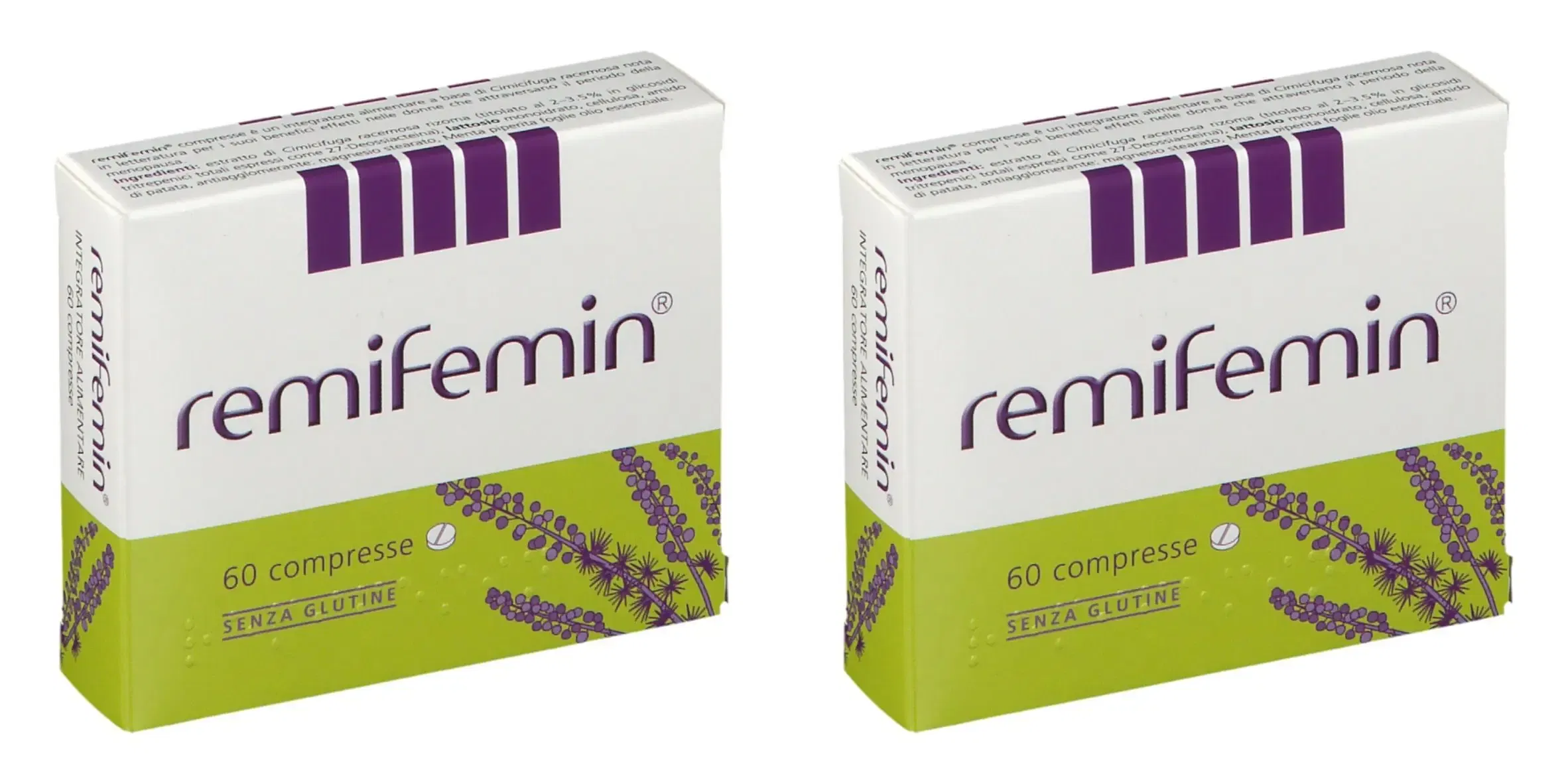 REMIFEMIN 60 COMPRESSE Pack da 2