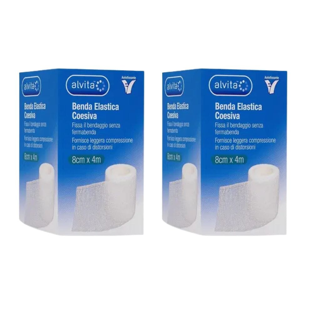 Benda Elastica Autoadesiva 8x4cm Pack X2