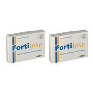 Integratore Fortilase con Bromelina, 20 compresse Pack X2