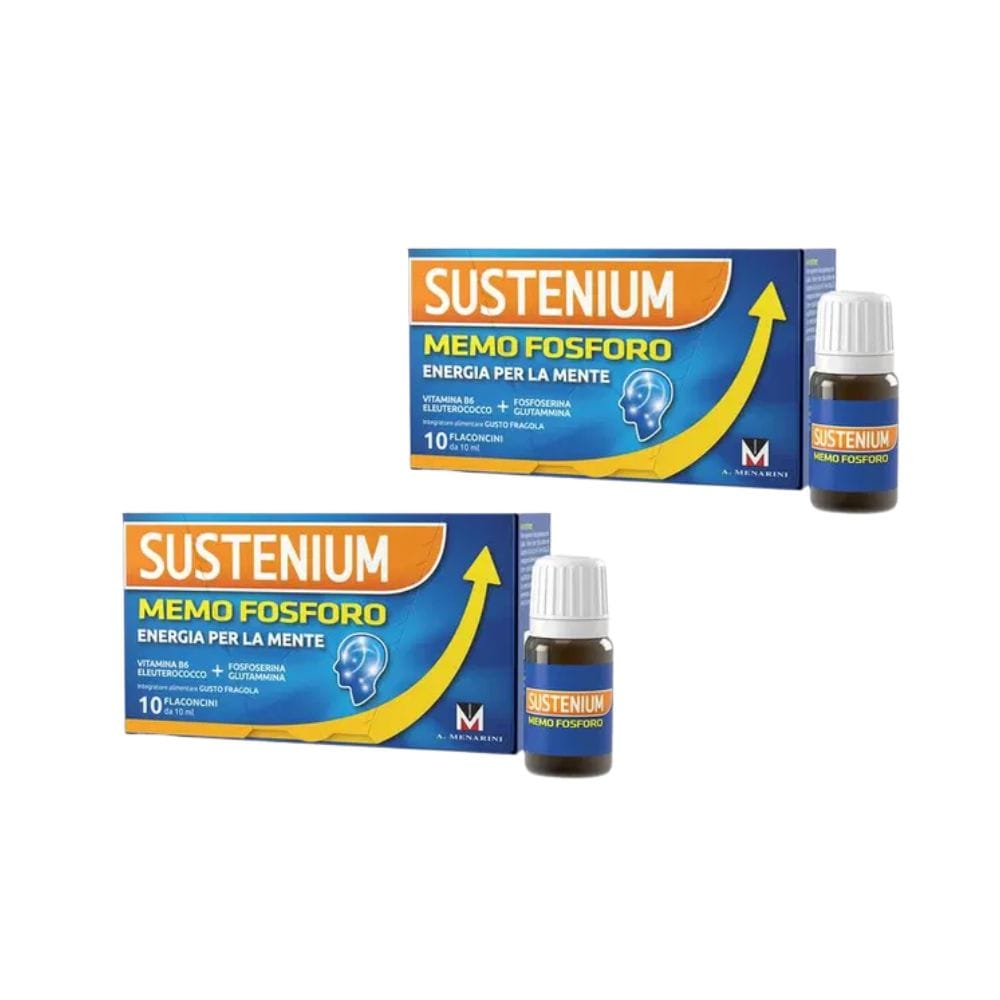 10 FLACONCINI SUSTENIUM MEMO FOSFORO PACK X2