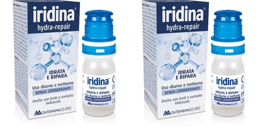 IRIDINA HYDRA REPAIR GOCCE OCULARI 10 ML Pack da 2