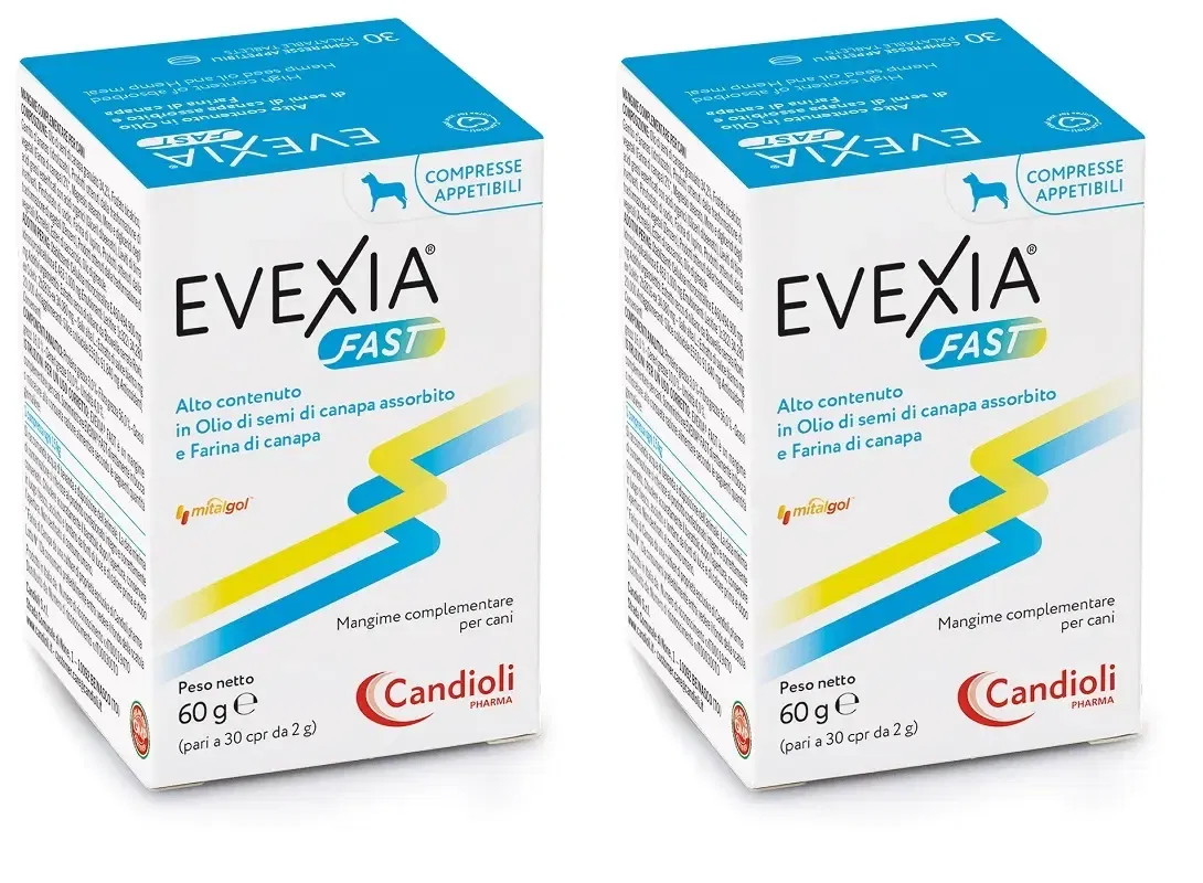 EVEXIA FAST 30 COMPRESSE Pack da 2