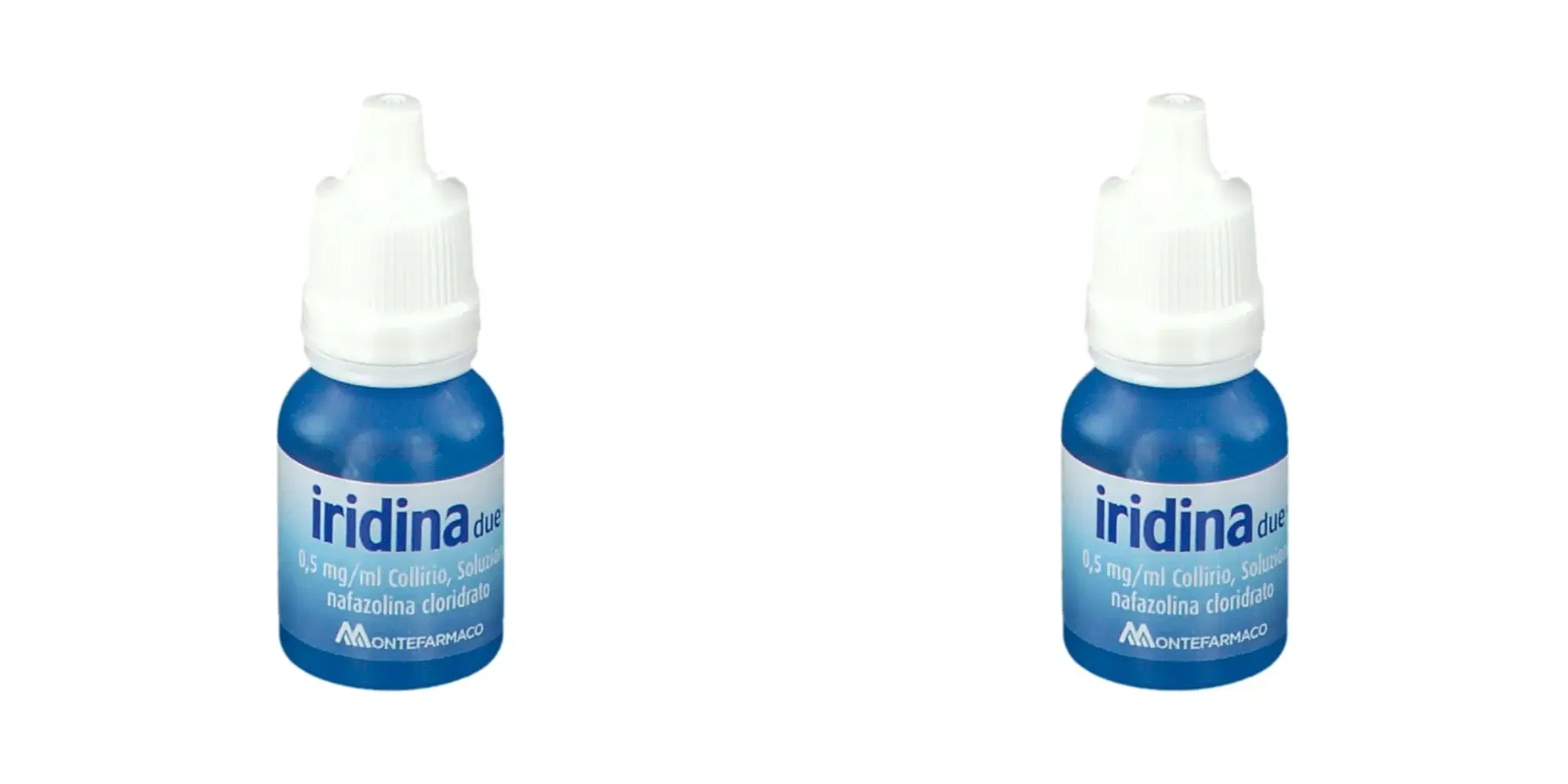 IRIDINA DUE*COLL 10ML 0,5MG/ML Pack da 2