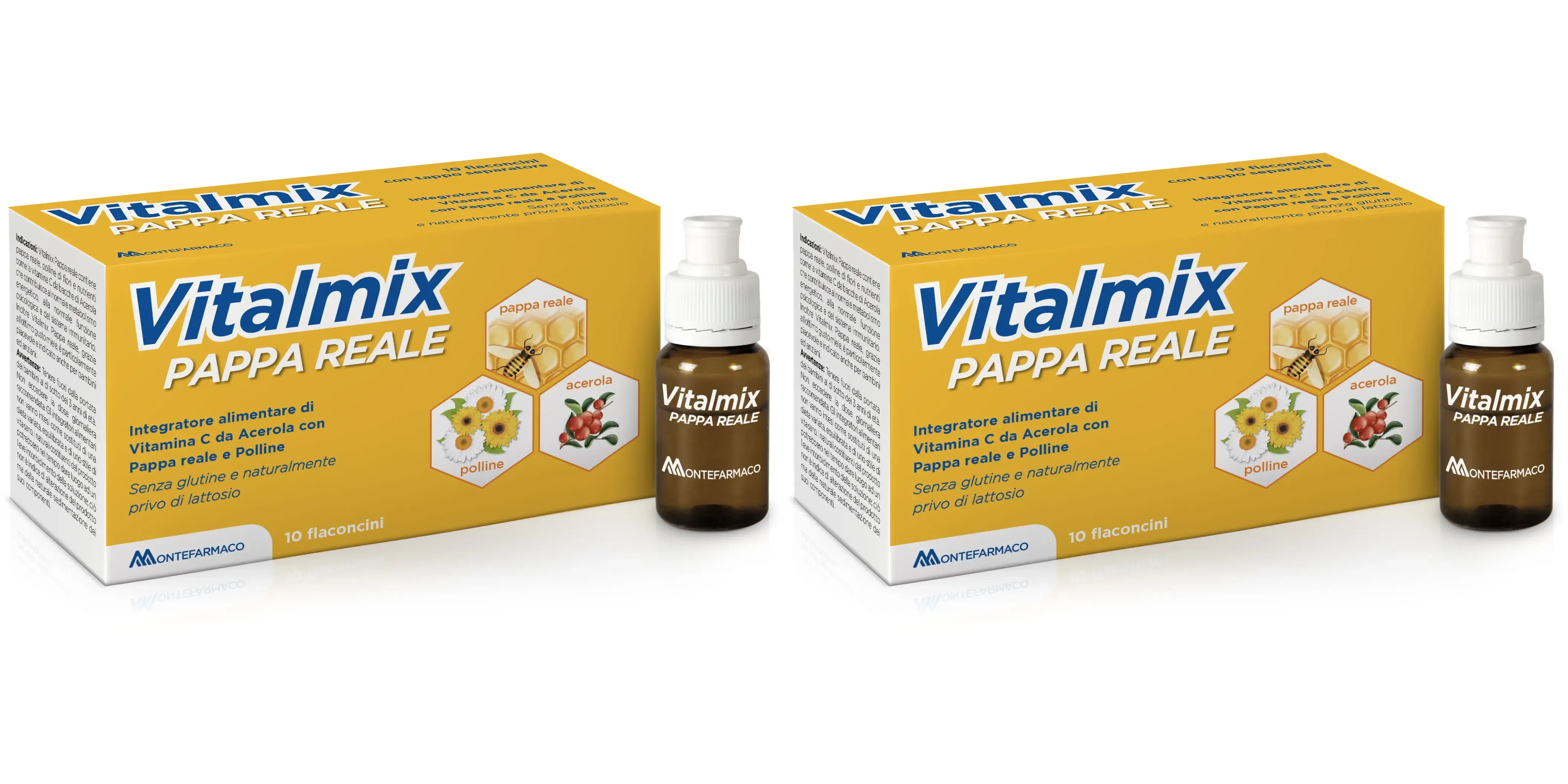 VITALMIX PAPPA REALE 10 FLACONI DA 10 ML Pack da 2