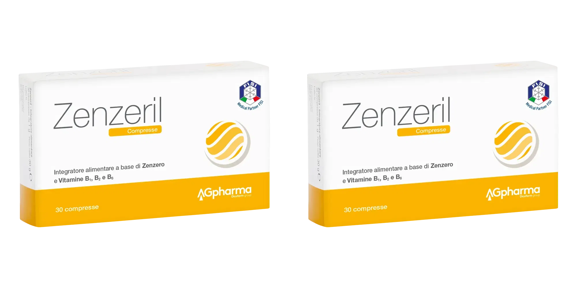 ZENZERIL 30 COMPRESSE Pack da 2