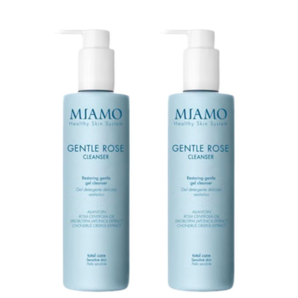 MIAMO TOTAL CARE GENTLE ROSE CLEANSER PACK X2