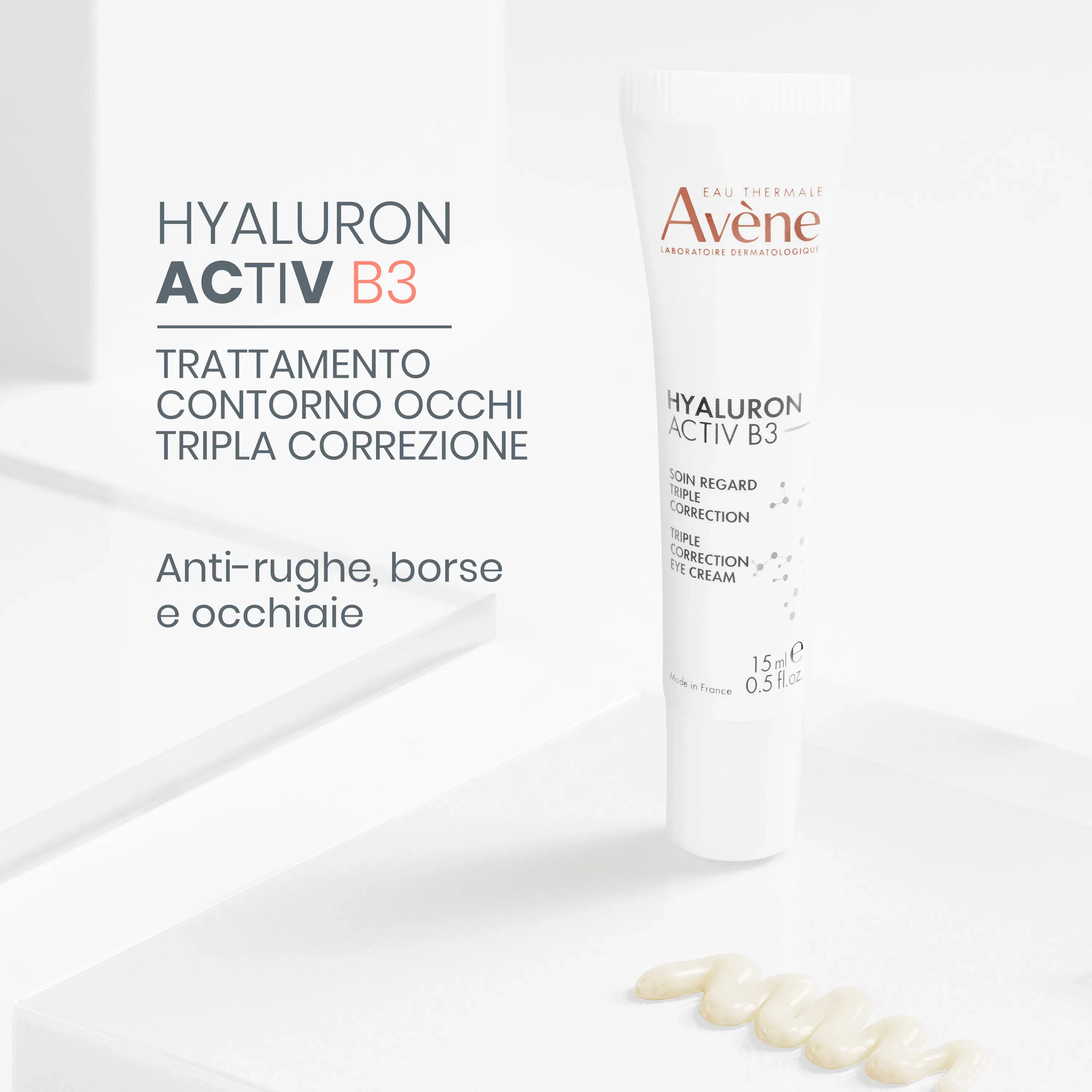 Avène Hyaluron Activ B3 Crema Rigenerazione Cellulare 50ml + Contorno Occhi Hyaluron Activ B3 15ml