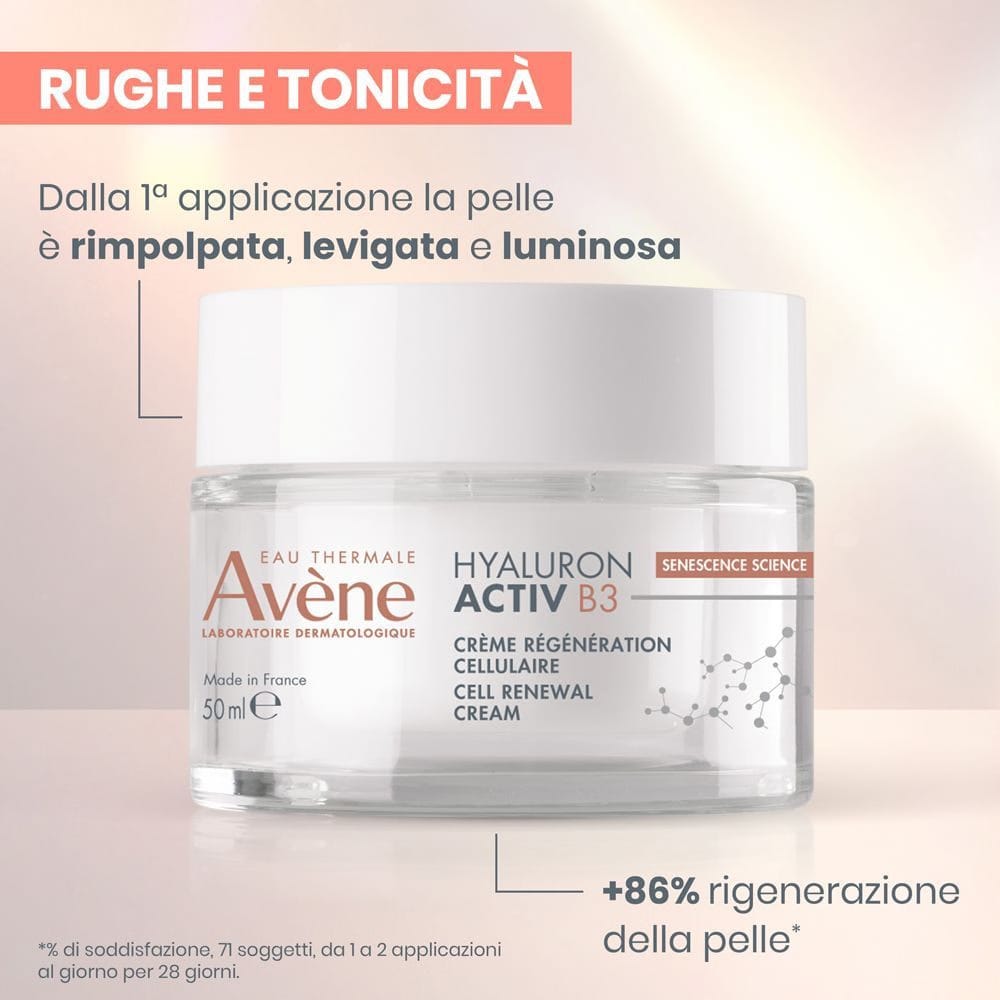 Avène Hyaluron Activ B3 Crema Rigenerazione Cellulare 50ml + Contorno Occhi Hyaluron Activ B3 15ml