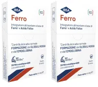 FERRO IBSA 20 FILM ORODISPERSIBILI Pack da 2