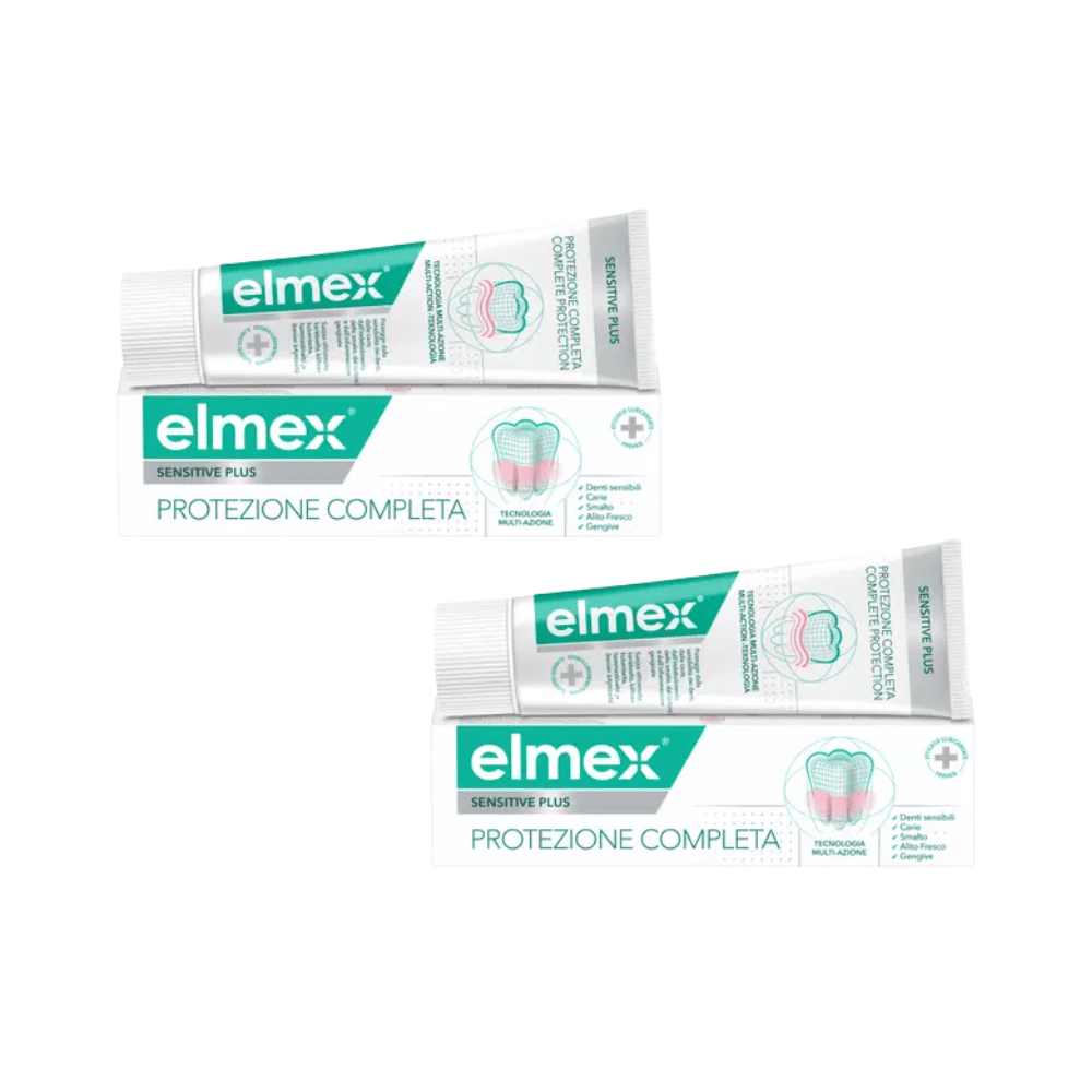 ELMEX DENTIFRICIO SENSITIVE PLUS COMPLETE 75 ML Pack X2