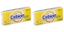 CEBION MASTICABILE LIMONE VITAMINA C 500 MG 20 COMPRESSE Pack da 2