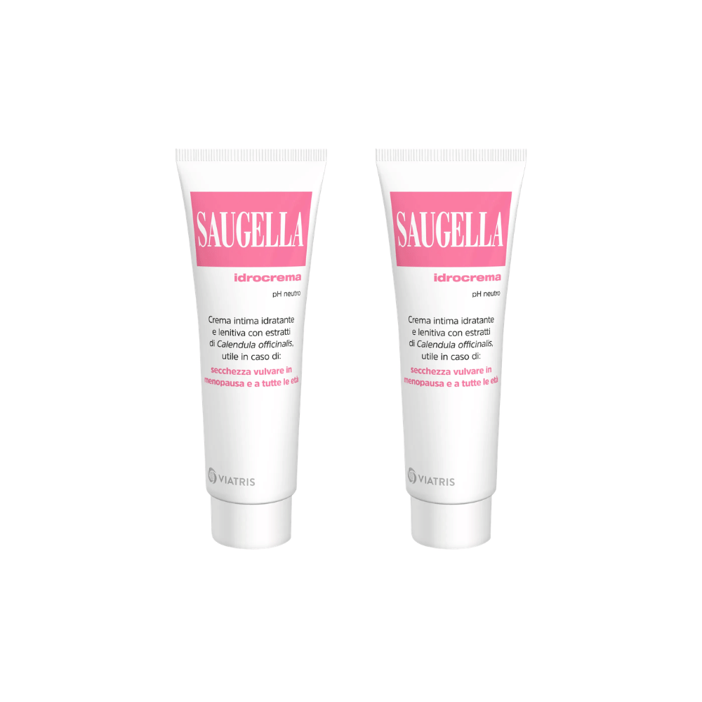 SAUGELLA IDROCREMA PH NEUTRO CREMA INTIMA IDRATANTE 30 ML Pack X2
