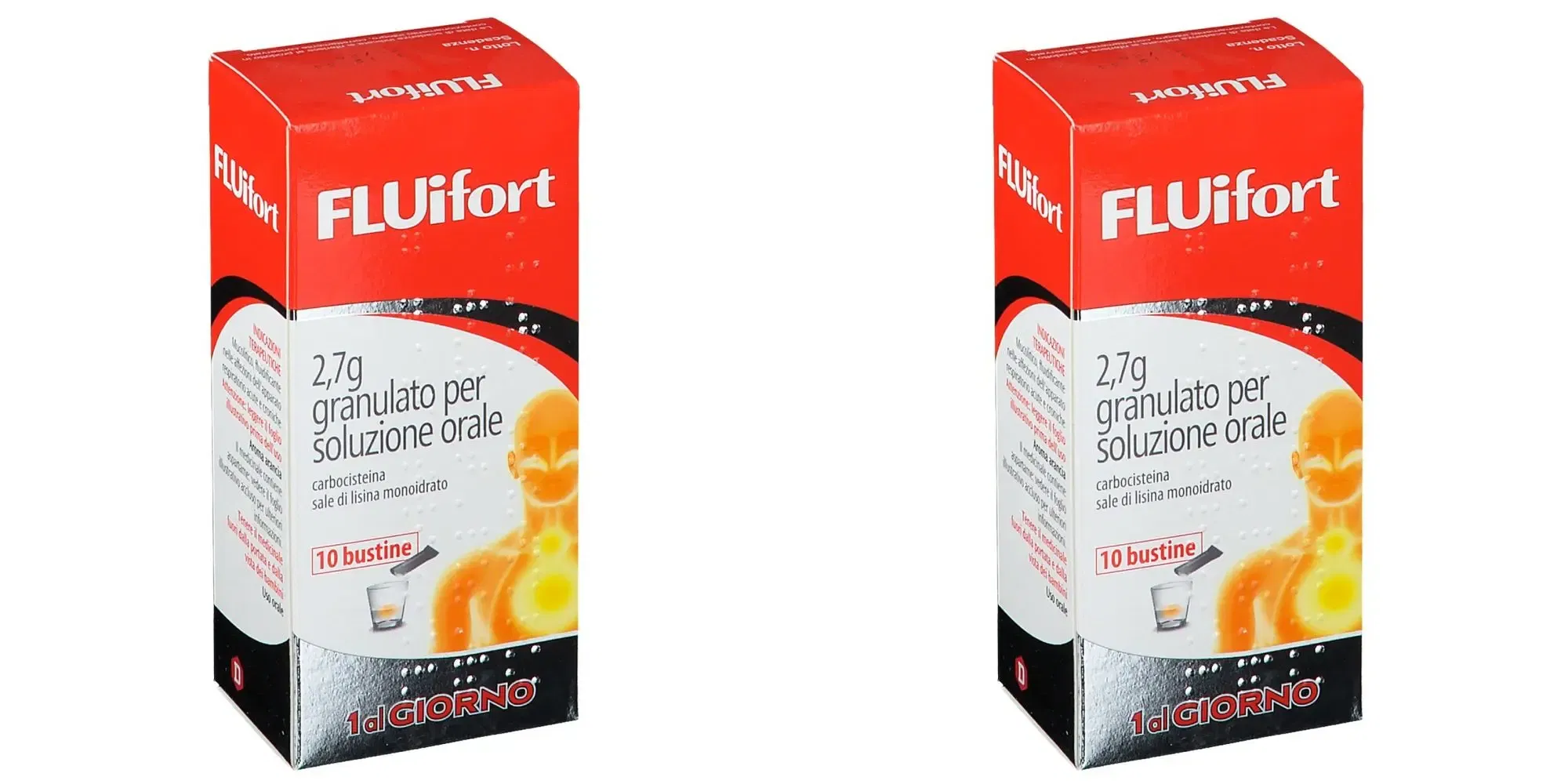 FLUIFORT 10 bustine granulato 2,7 g Pack da 2
