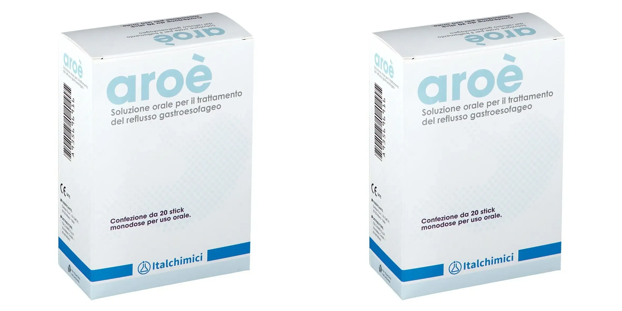 AROE' 20 STICK PACK MONODOSE 10 ML Pack da 2