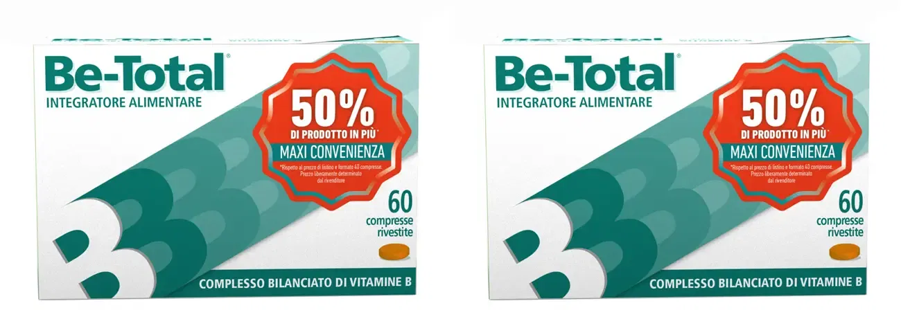 BETOTAL 60 COMPRESSE Pack da 2