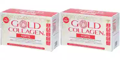 GOLD COLLAGEN FORTE 10 FLACONI Pack da 2