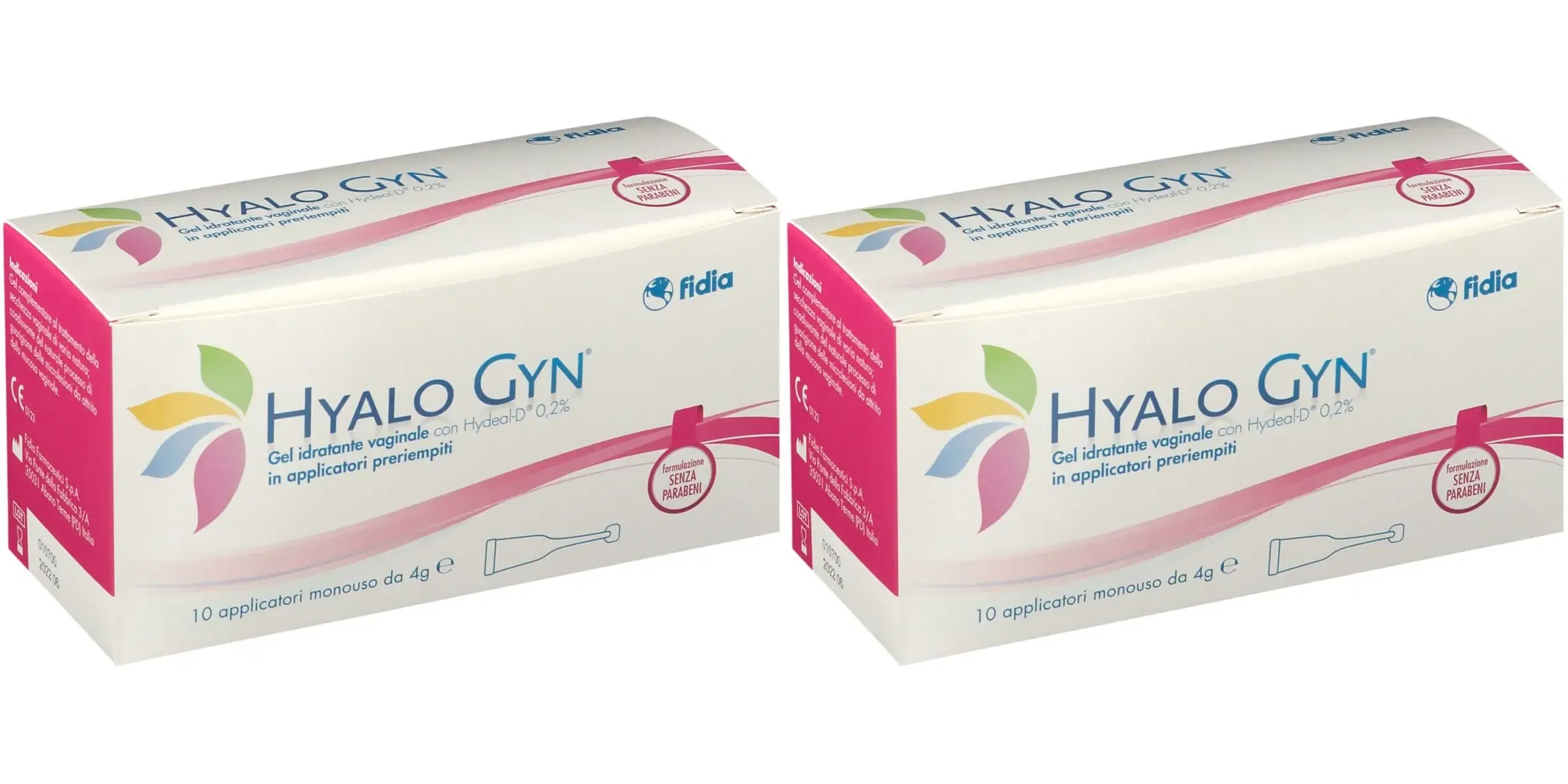 HYALO GYN GEL 10 APPLICATORI MONODOSE Pack da 2