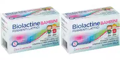BIOLACTINE BAMBINI 10 FLACONCINI 8 ML Pack da 2