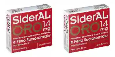 SIDERAL ORO 14 MG 20 BUSTINE Pack da 2