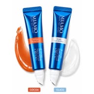 Miamo Lip Gloss Aging Defense SPF30 Cocoa + Glass – Duo Gloss Nude e Trasparente Protettivo