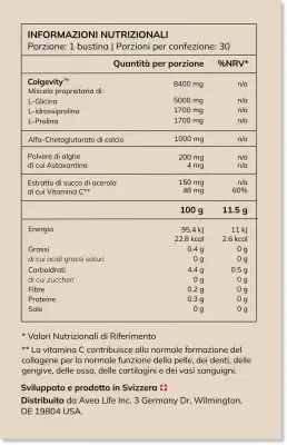 AVEA COLLAGEN ACTIVATOR 30 Bustine Pack X2