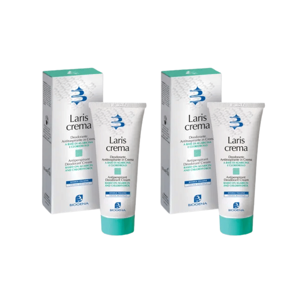LARIS CREMA DEODORANTE ANTITRASPIRANTE 75 ML Pack X2