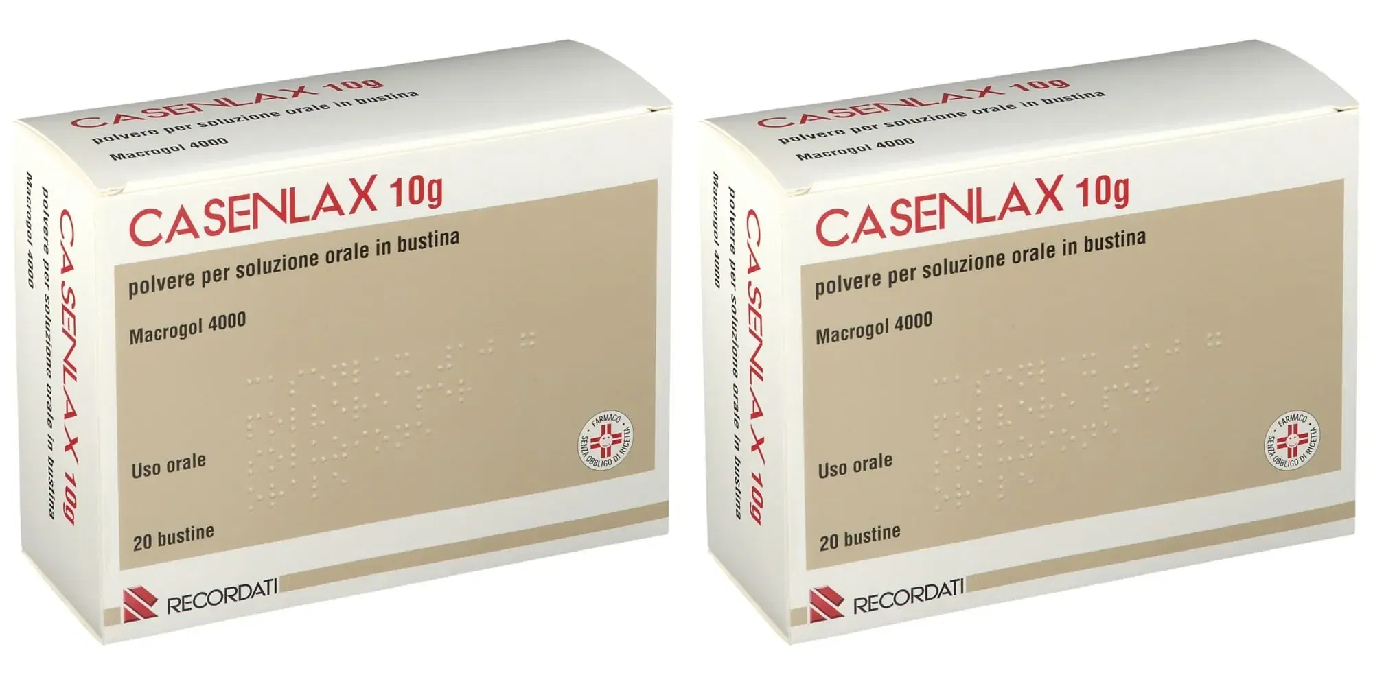 CASENLAX 20 bustine polvere orale 10 g Pack da 2