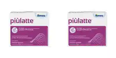 PIULATTE HUMANA 14 BUSTE Pack da 2