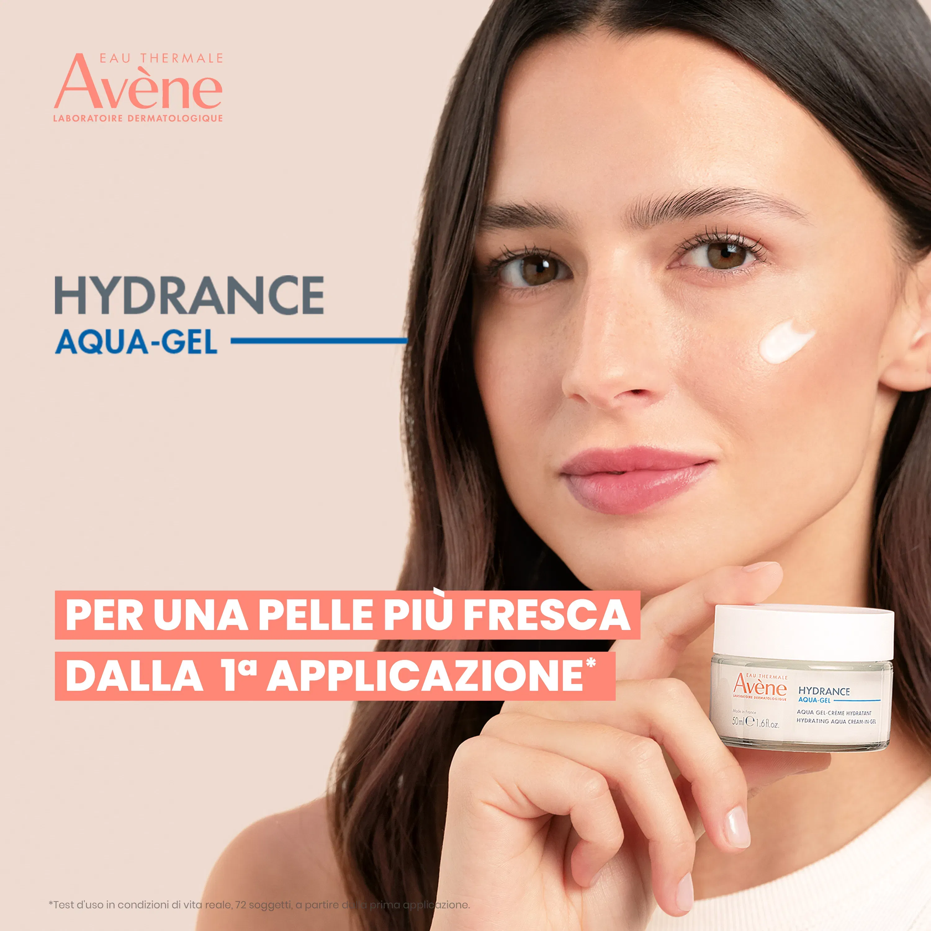 Avène Hydrance Aqua-Gel Crema Idratante 50ml + Acqua Termale Spray 300ml 