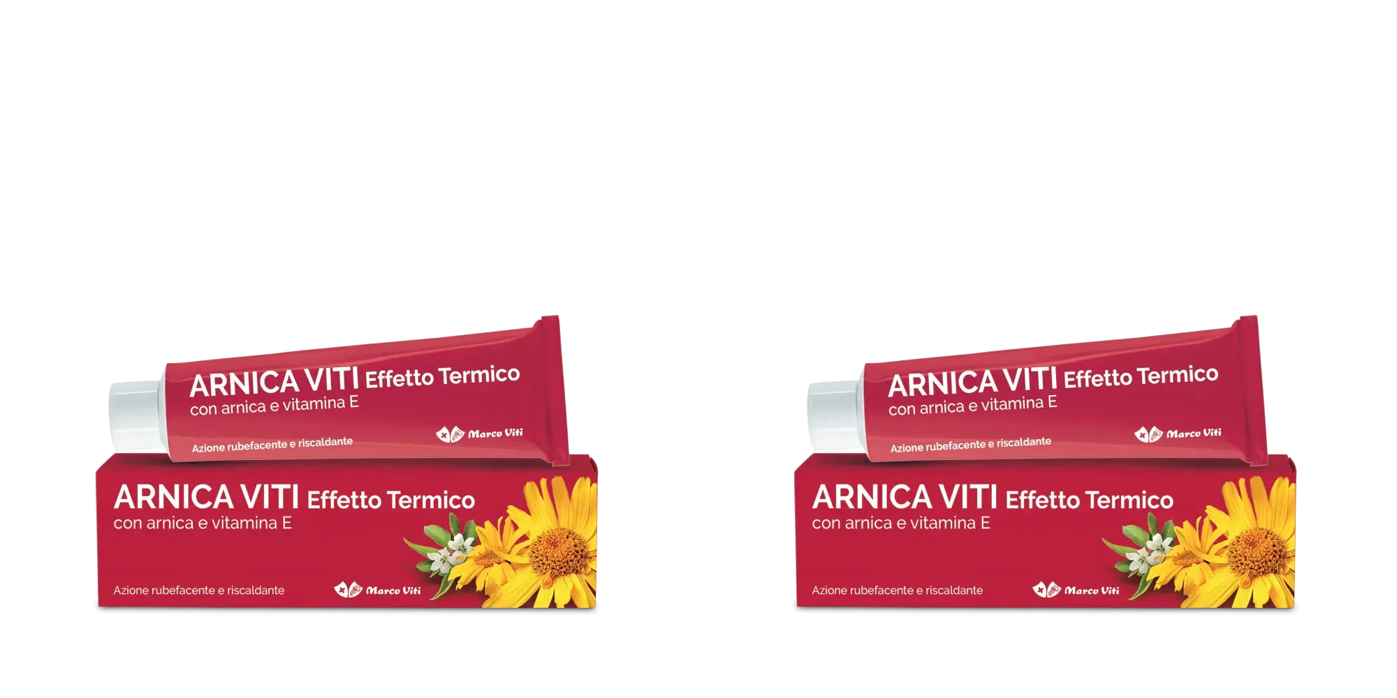 VITI CREMA ARNICA EFFETTO TERMICO 100 ML Pack da 2