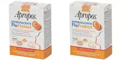 APROPOS FLUPROTECT EFFERVESCENTE C 20 COMPRESSE Pack da 2