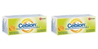 CEBION EFFERVESCENTE VIT C SENZA ZUCCHERO 10 COMPRESSE Pack da 2