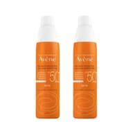EAU THERMALE AVENE SOLARE SPRAY SPF 50 200 ML Pack X2
