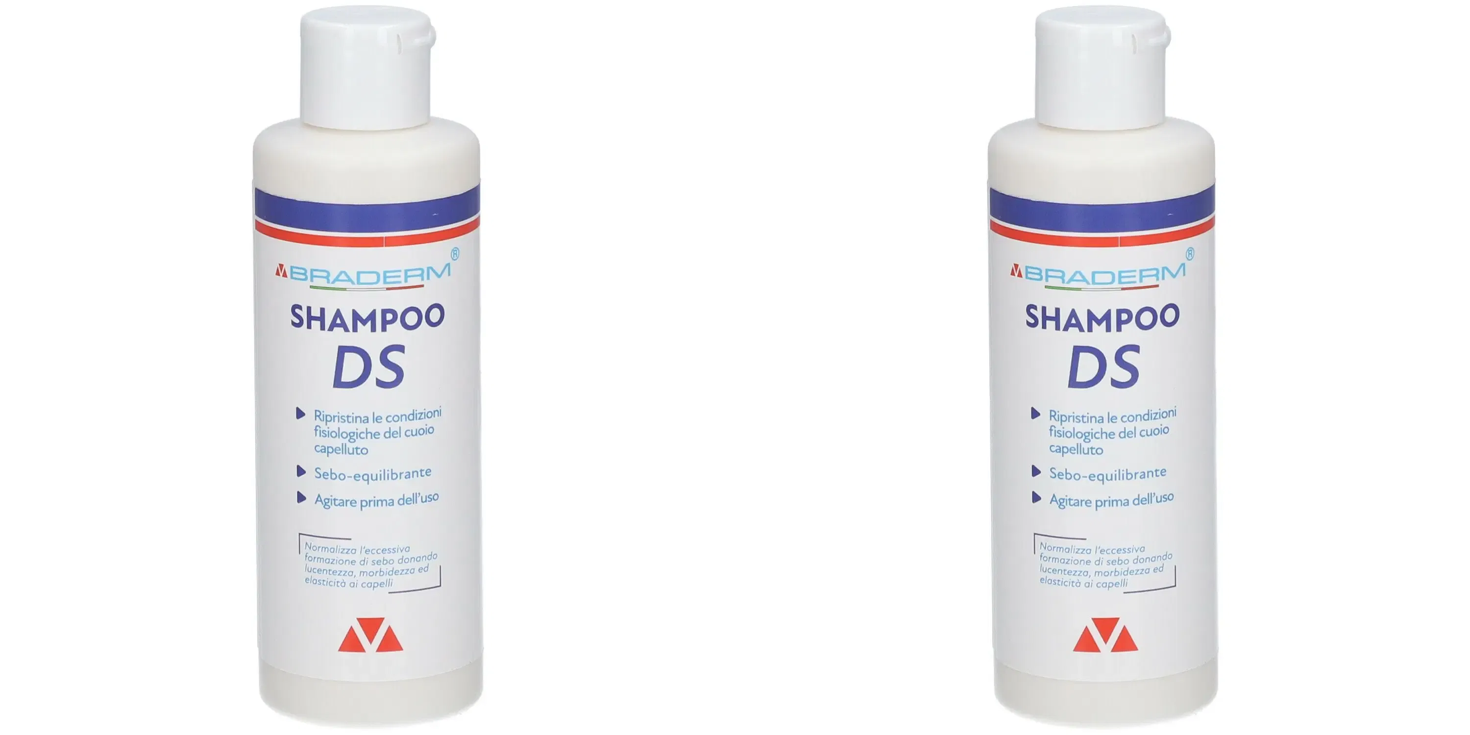 SHAMPOO DS 200 ML BRADERM Pack da 2