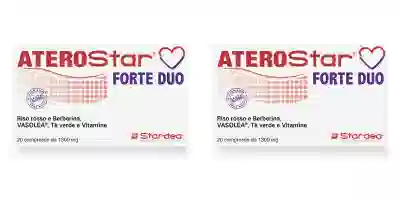 ATEROSTAR FORTE DUO 20 COMPRESSE Pack da 2