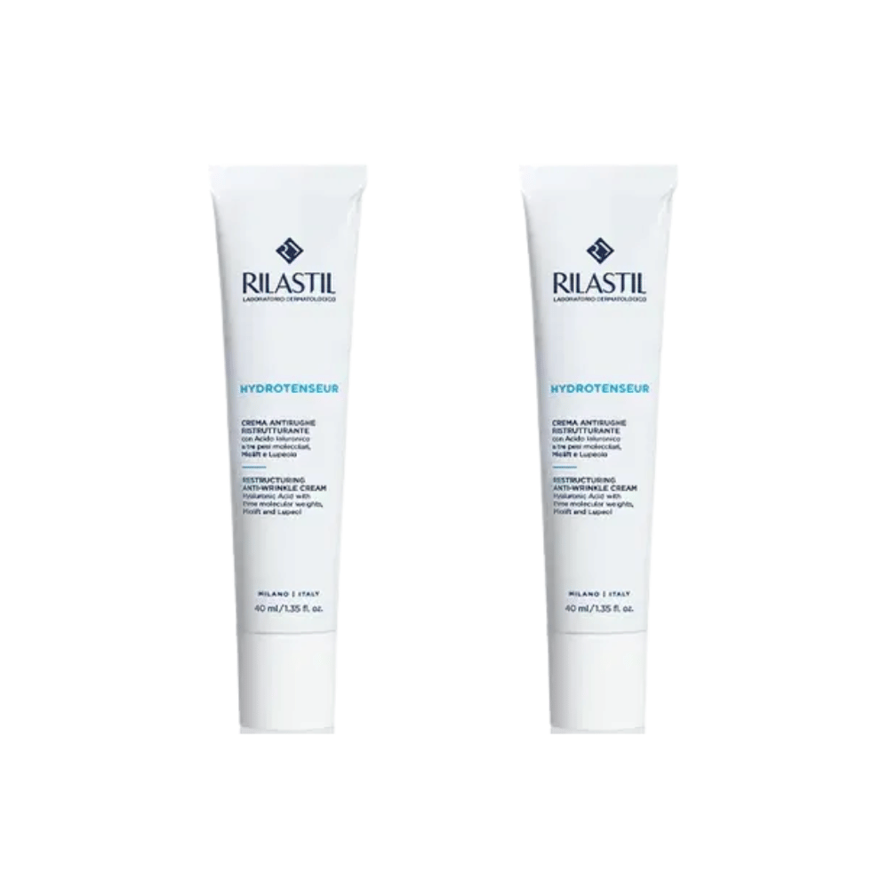 RILASTIL HYDROTENSEUR CREMA ANTIRUGHE RISTRUTTURANTE 40 ML Pack X2