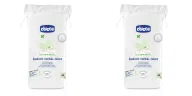 CHICCO BABY MOMENTS QUADROTTI 60 PEZZI Pack da 2