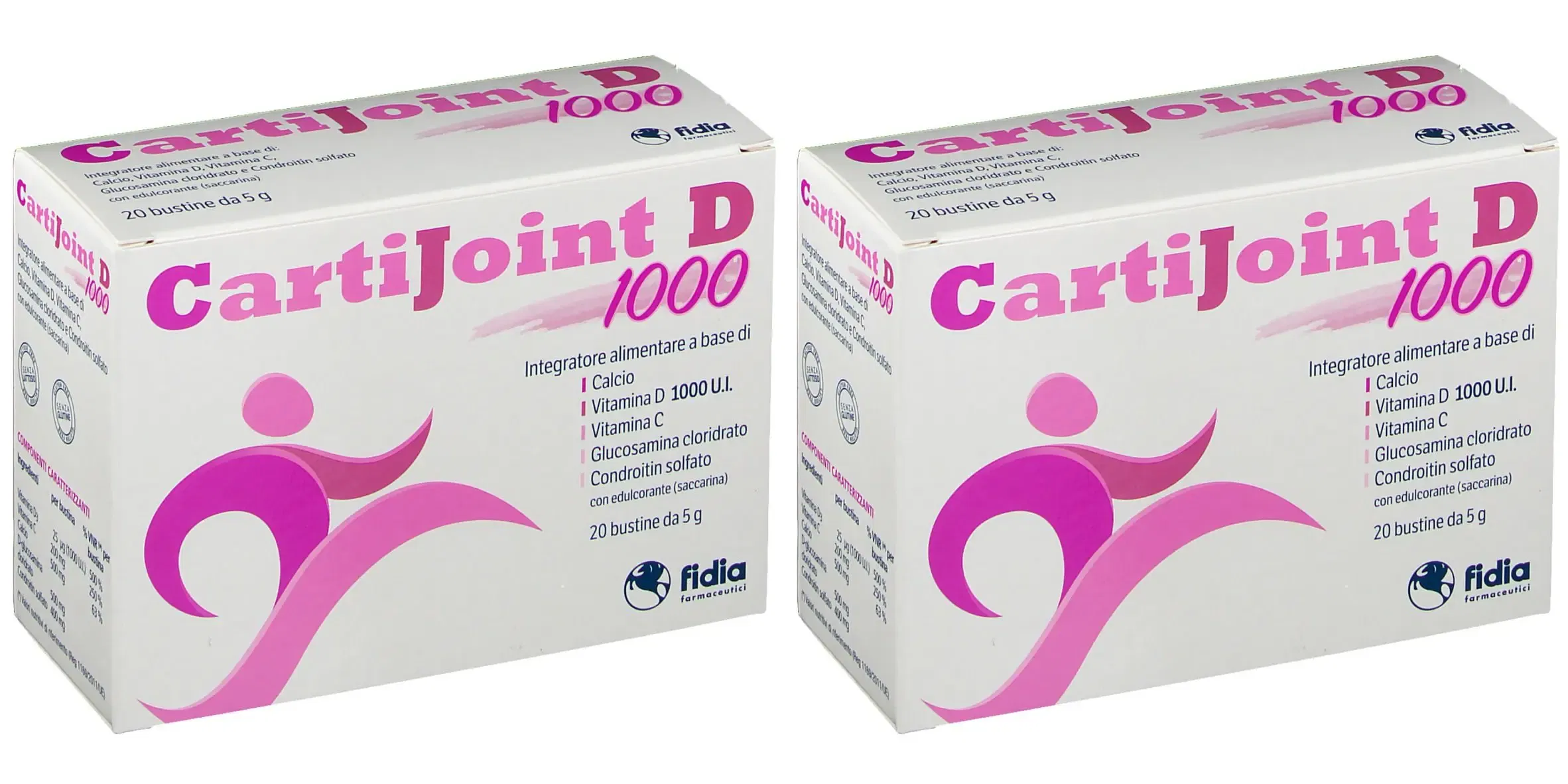 CARTIJOINT D 1000 20 BUSTINE 5 G Pack da 2