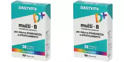 MASSIGEN MULTI B VITAMINE DEL GRUPPO B 30 COMPRESSE RIVESTITA DA 364 MG Pack da 2