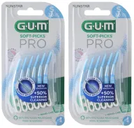 GUM SOFT PICK PRO SMALL 30 PEZZI Pack da 2