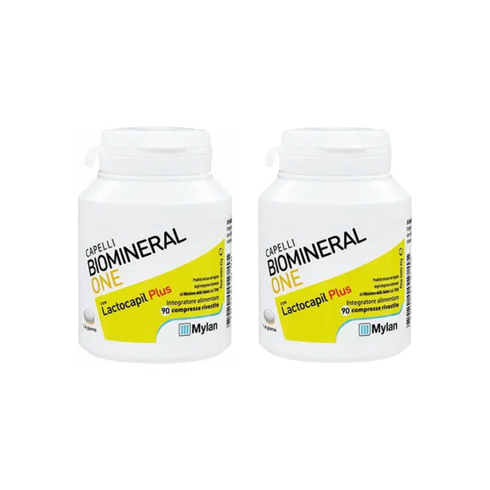 BIOMINERAL ONE LACTO PLUS 90 COMPRESSE RIVESTITE Pack X2