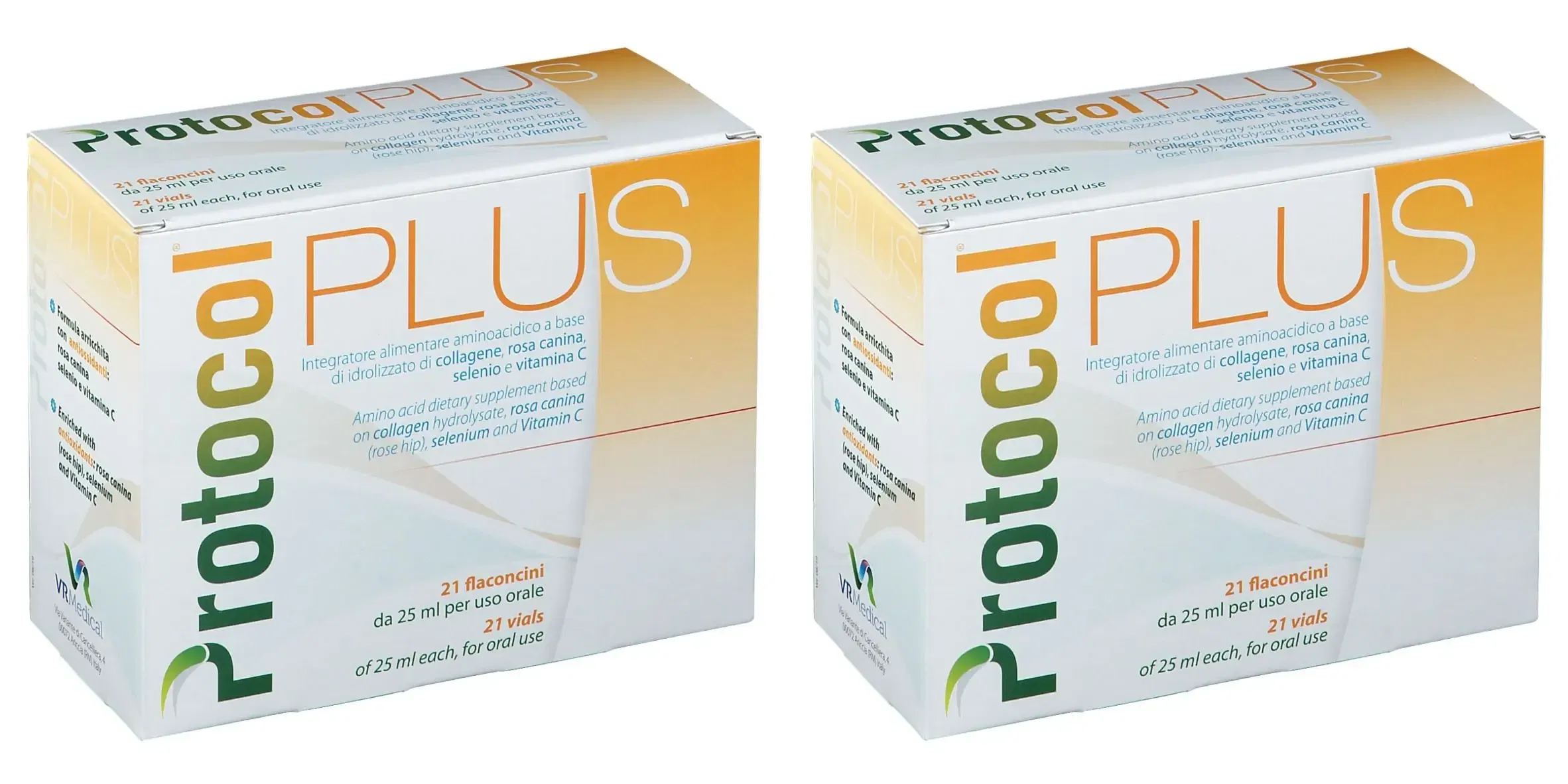 PROTOCOL PLUS 21 FLACONCINI 25 ML Pack da 2