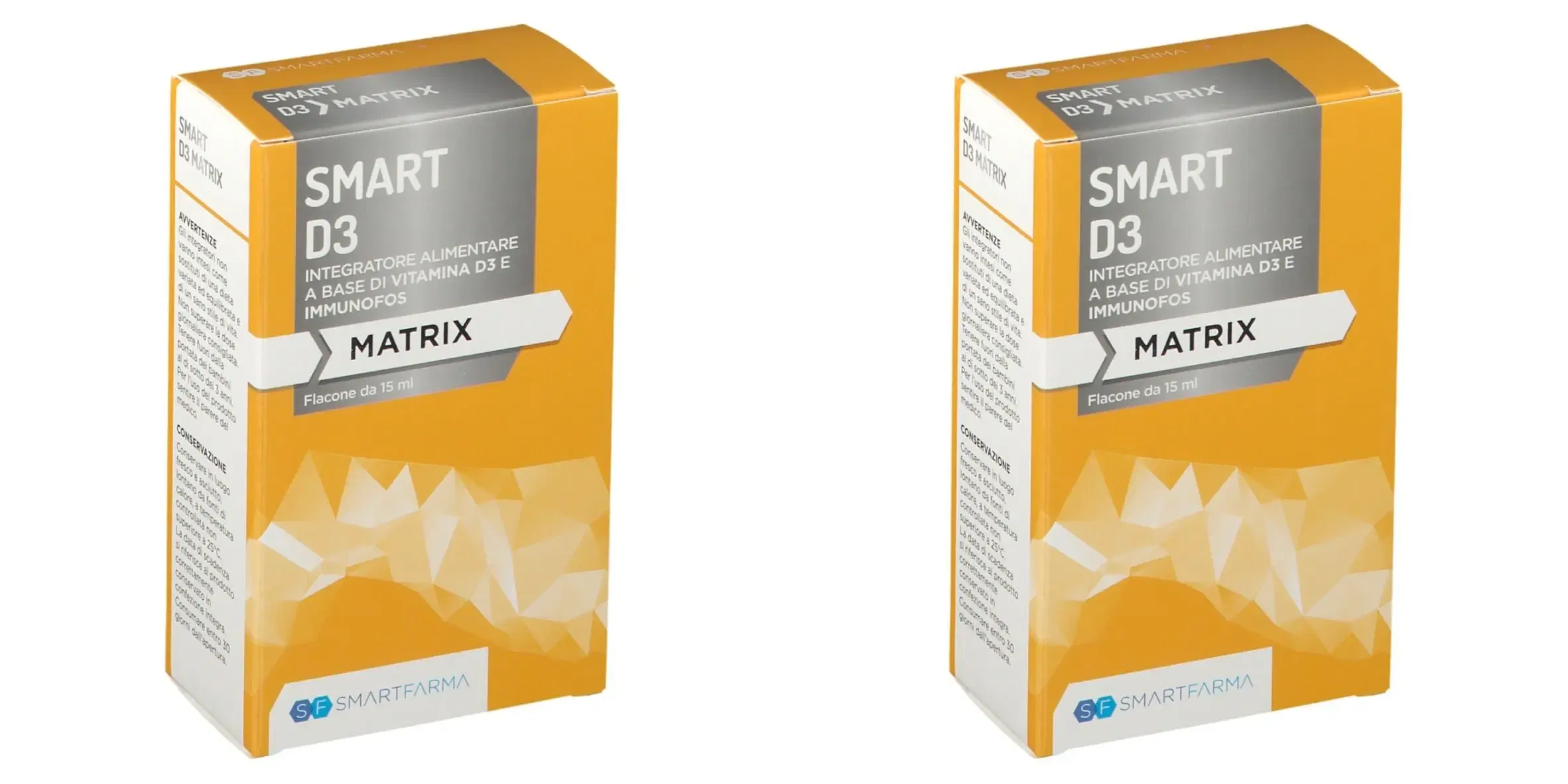 SMART D3 MATRIX GOCCE 15 ML Pack da 2