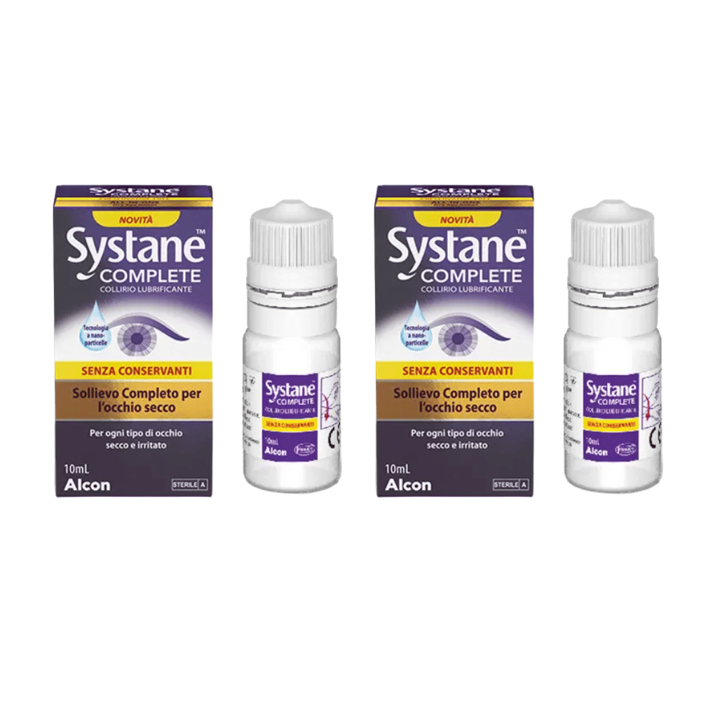 SYSTANE COMPLETE SENZA CONSERVANTI 10 ML Pack X2