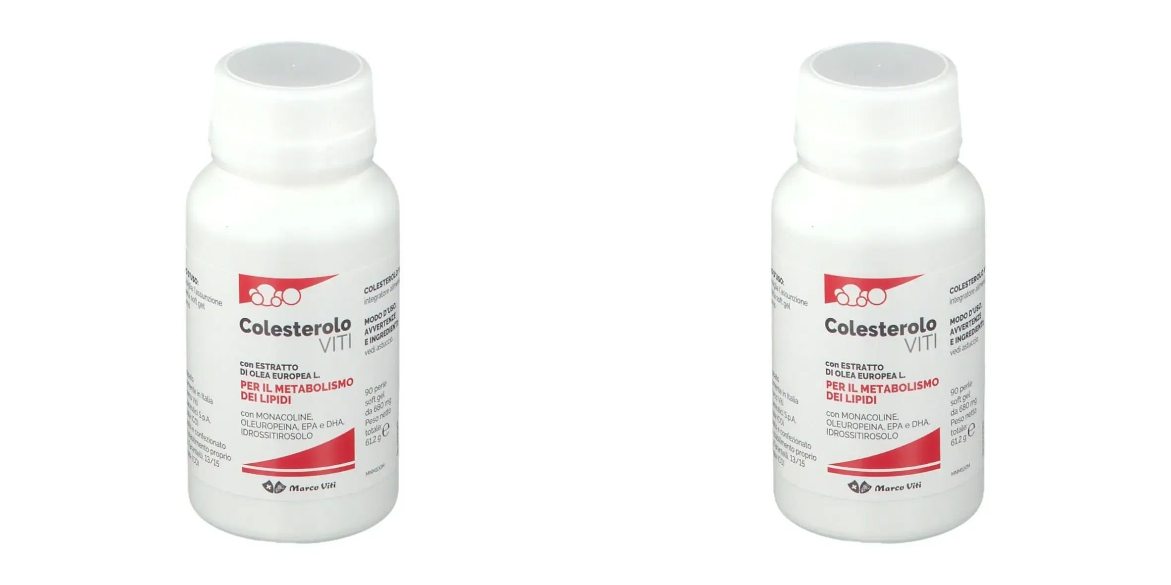 VITI COLESTEROLO 90 PERLE Pack da 2