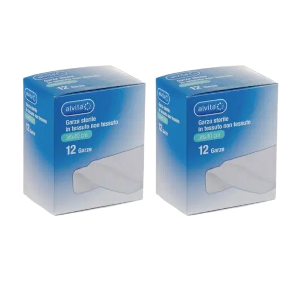 Garze in tessuto non tessuto 36x40cm Pack X2