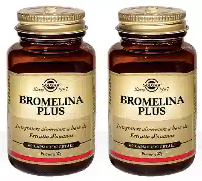 BROMELINA PLUS 60 CAPSULE Pack da 2